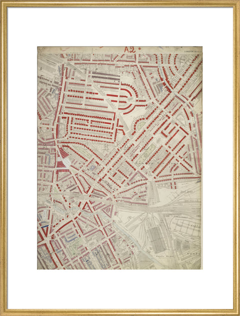Descriptive map of London Poverty Section 4 1889
