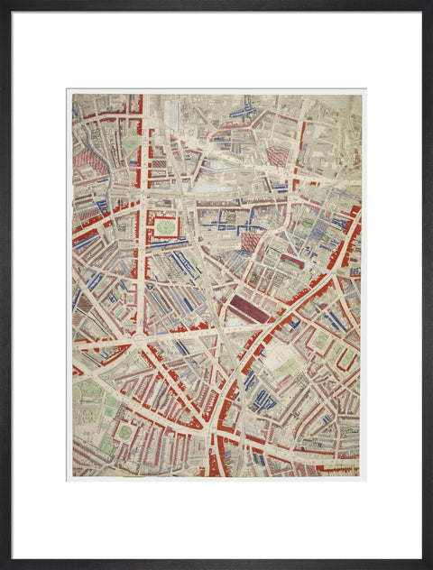 Descriptive map of London Poverty Section 36 1889