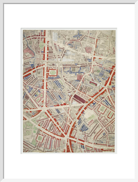 Descriptive map of London Poverty Section 36 1889