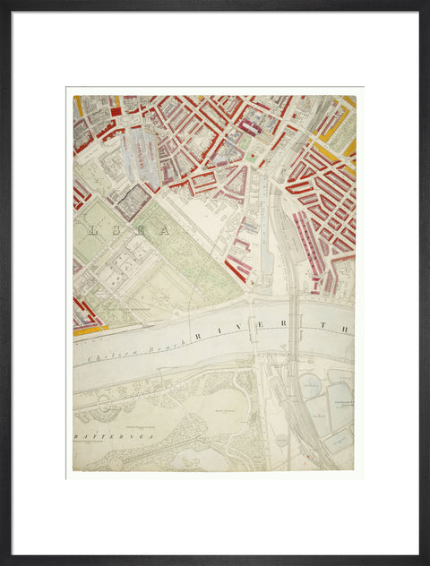 Descriptive map of London Poverty Section 43 1889