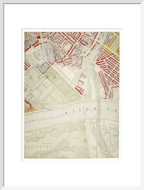 Descriptive map of London Poverty Section 43 1889
