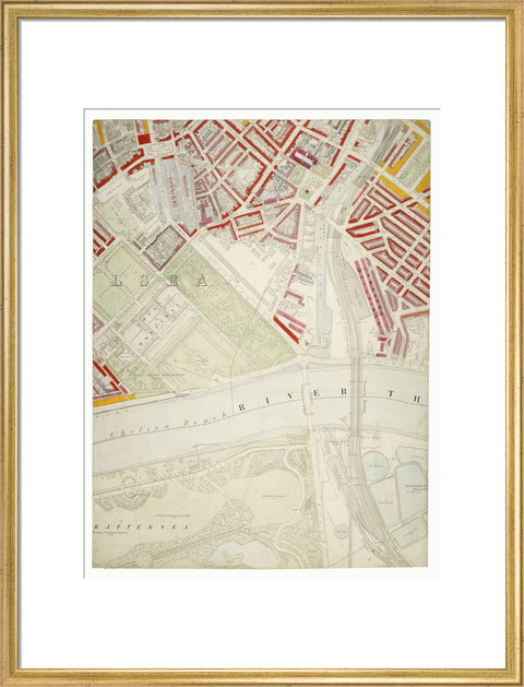 Descriptive map of London Poverty Section 43 1889