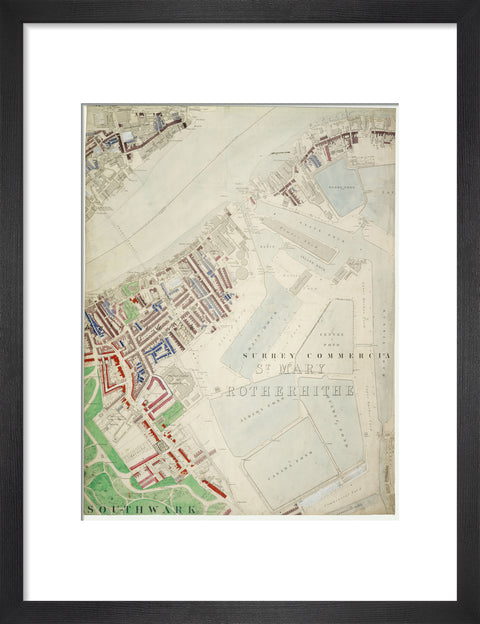 Descriptive Map of London Poverty Section 39 1889