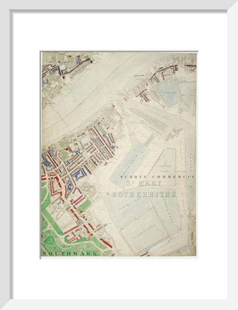 Descriptive Map of London Poverty Section 39 1889