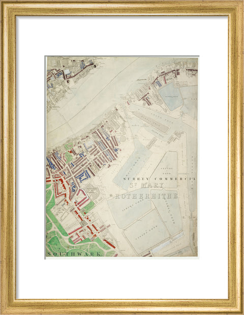 Descriptive Map of London Poverty Section 39 1889