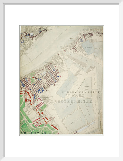 Descriptive Map of London Poverty Section 39 1889