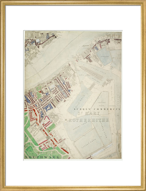 Descriptive Map of London Poverty Section 39 1889