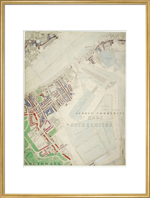 Descriptive Map of London Poverty Section 39 1889