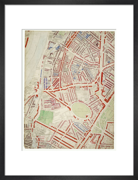 Descriptive map of London Poverty Section 45 1889.