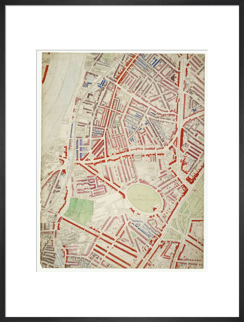 Descriptive map of London Poverty Section 45 1889.