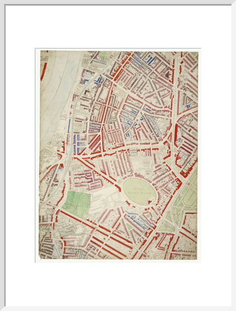 Descriptive map of London Poverty Section 45 1889.