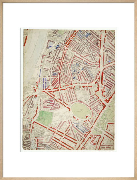 Descriptive map of London Poverty Section 45 1889.