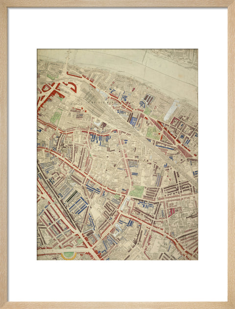 Descriptive map of London Poverty Section 37 1889