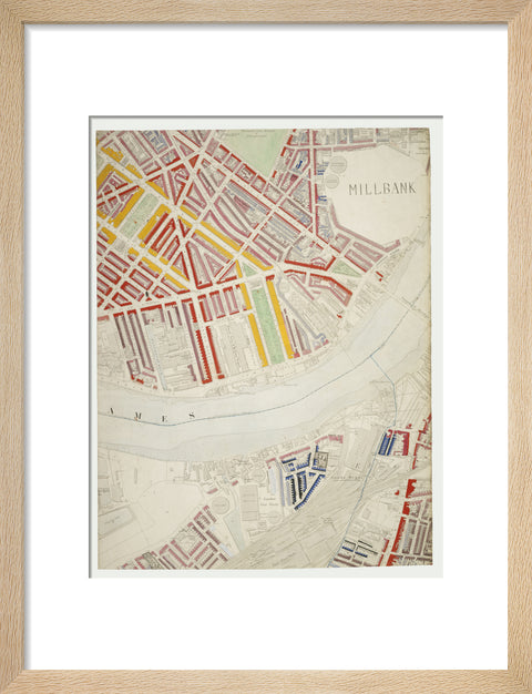 Descriptive map of London Poverty Section 44 1889