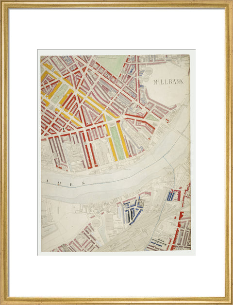 Descriptive map of London Poverty Section 44 1889