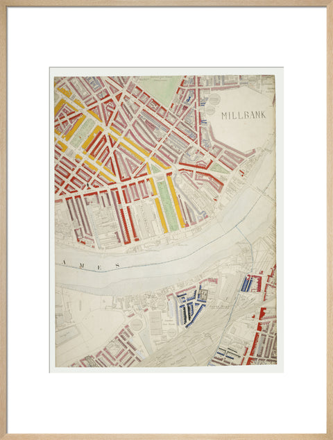 Descriptive map of London Poverty Section 44 1889