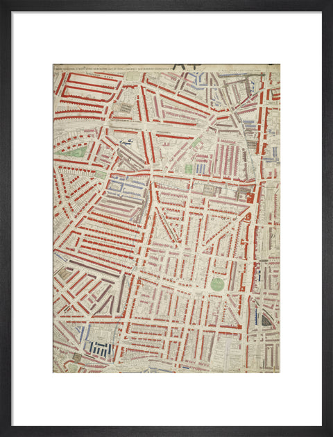 Descriptive map of London Poverty Section 7 1889