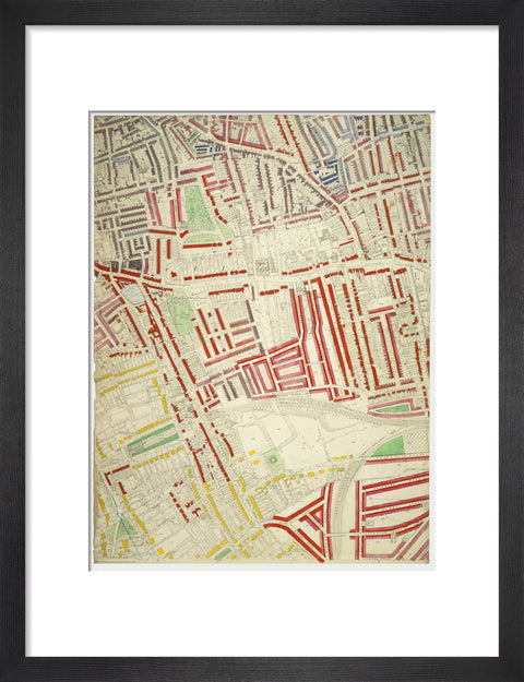 Descriptive map of London Poverty Section 57 1889