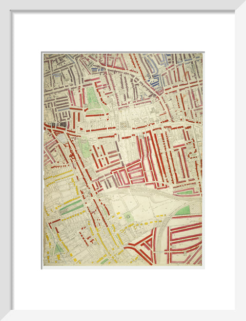Descriptive map of London Poverty Section 57 1889