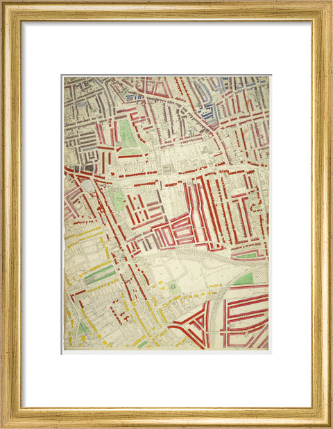 Descriptive map of London Poverty Section 57 1889