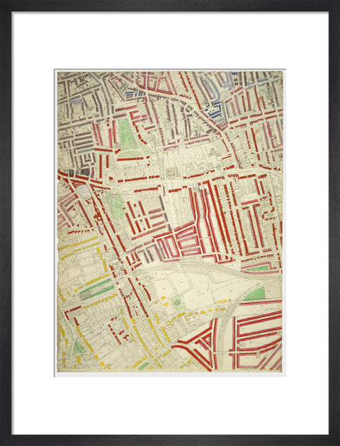 Descriptive map of London Poverty Section 57 1889