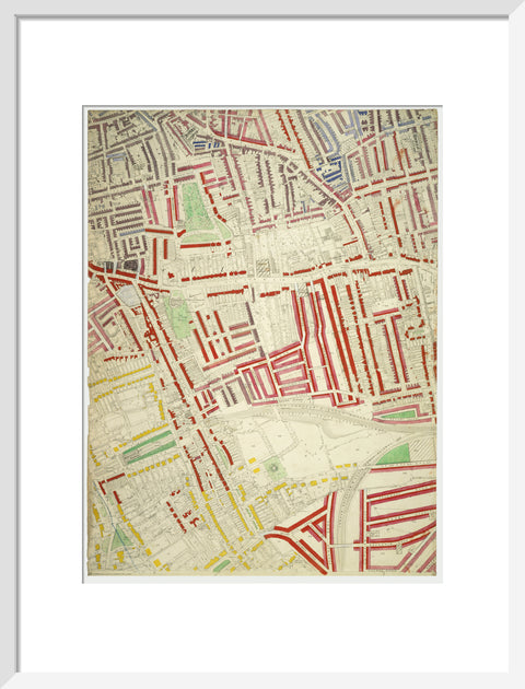 Descriptive map of London Poverty Section 57 1889