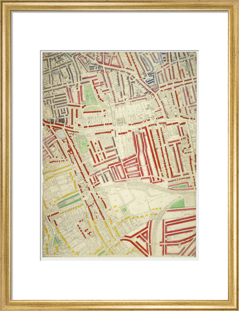 Descriptive map of London Poverty Section 57 1889