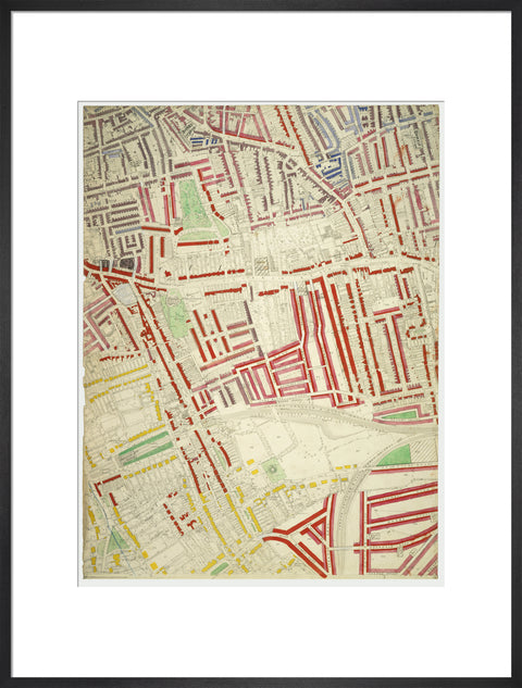 Descriptive map of London Poverty Section 57 1889