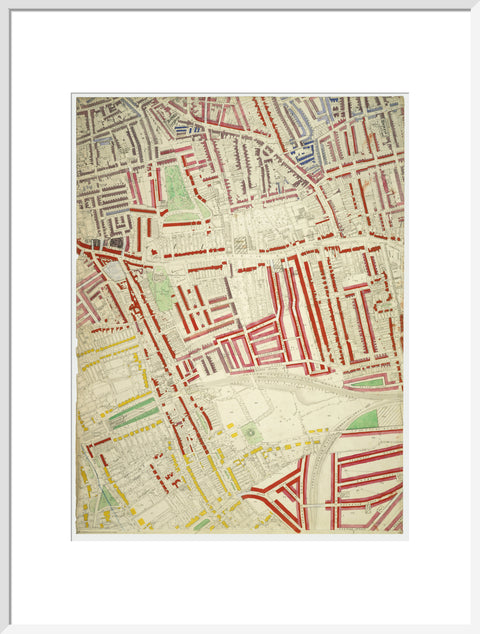 Descriptive map of London Poverty Section 57 1889