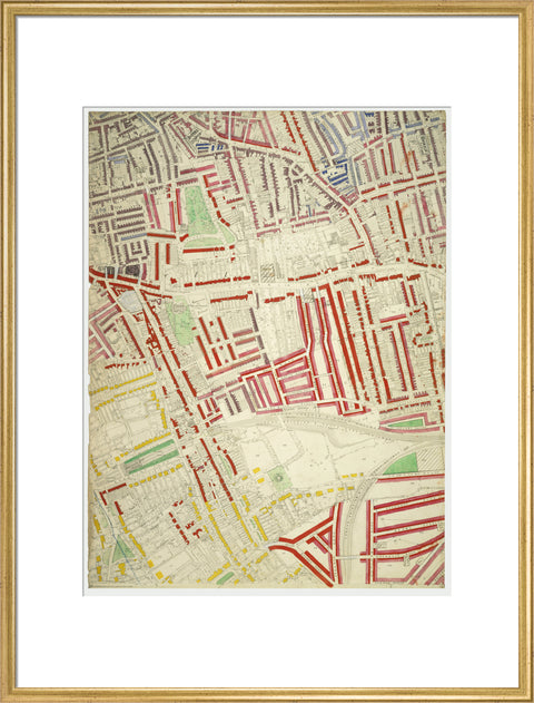 Descriptive map of London Poverty Section 57 1889