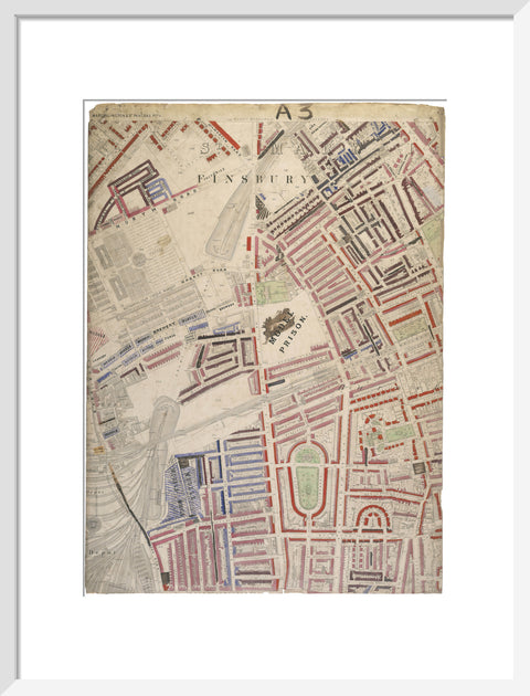 Descriptive map of London Poverty Section 5 1889