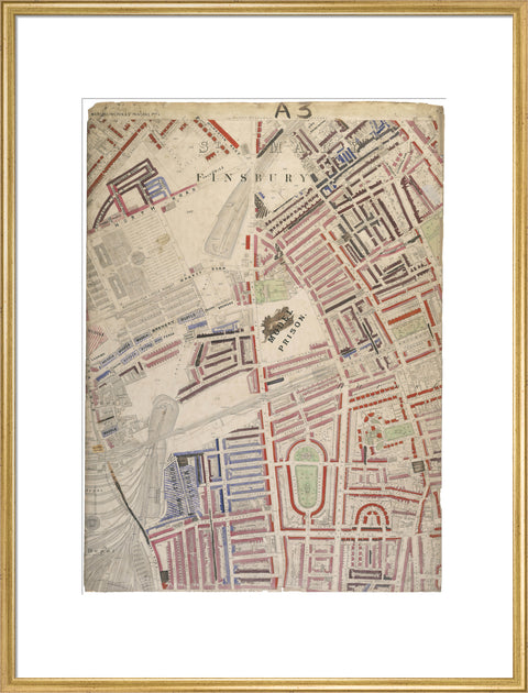 Descriptive map of London Poverty Section 5 1889
