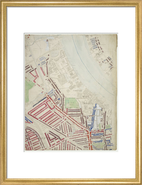 Descriptive map of London Poverty Section 50 1889