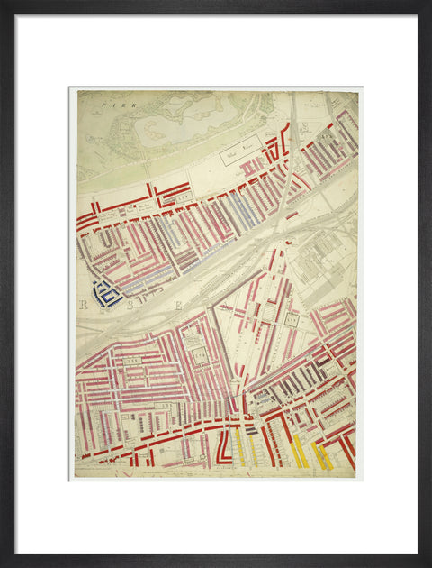 Descriptive map of London Poverty Section 53 1889
