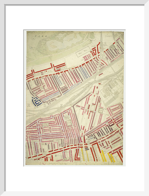 Descriptive map of London Poverty Section 53 1889