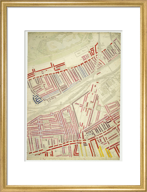 Descriptive map of London Poverty Section 53 1889