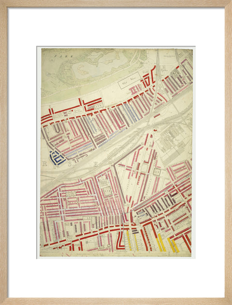 Descriptive map of London Poverty Section 53 1889