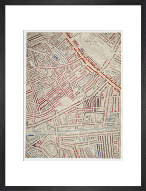 Descriptive map of London Poverty Section 47 1889
