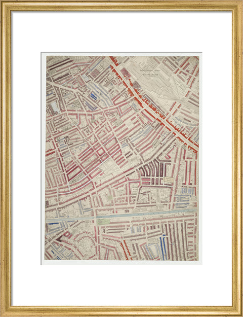 Descriptive map of London Poverty Section 47 1889