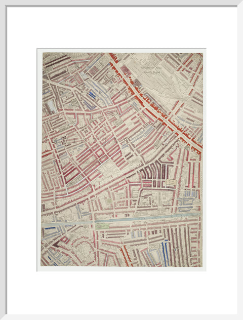 Descriptive map of London Poverty Section 47 1889