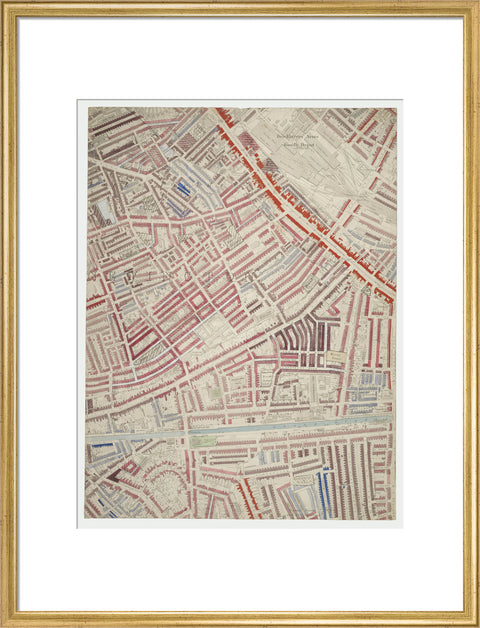 Descriptive map of London Poverty Section 47 1889