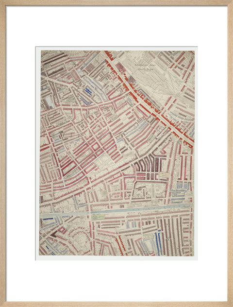 Descriptive map of London Poverty Section 47 1889