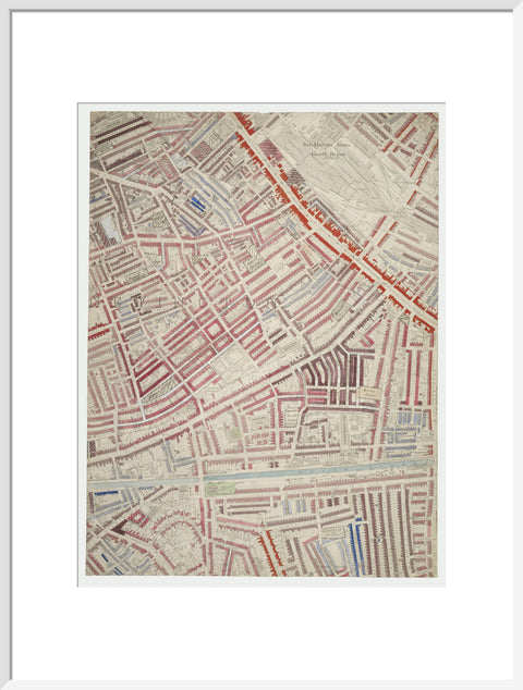 Descriptive map of London Poverty Section 47 1889