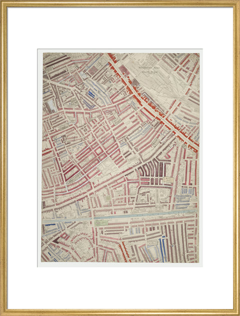 Descriptive map of London Poverty Section 47 1889