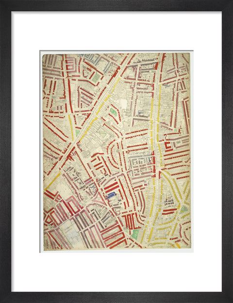 Descriptive map of London Poverty Section 55 1889