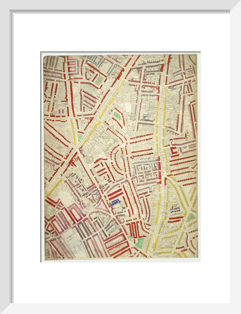 Descriptive map of London Poverty Section 55 1889