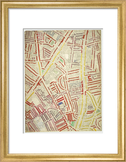 Descriptive map of London Poverty Section 55 1889