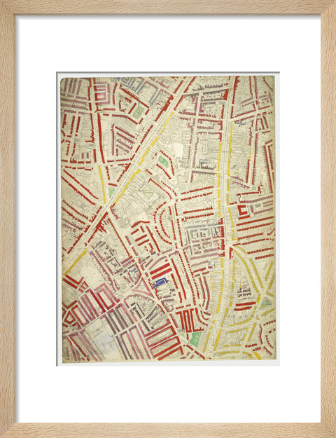 Descriptive map of London Poverty Section 55 1889