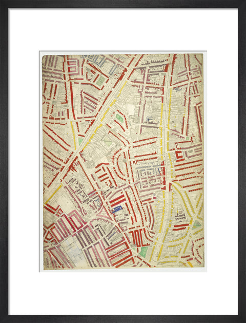 Descriptive map of London Poverty Section 55 1889