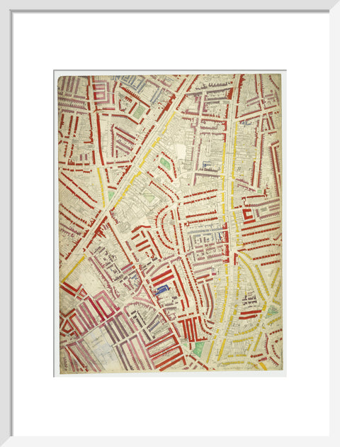 Descriptive map of London Poverty Section 55 1889